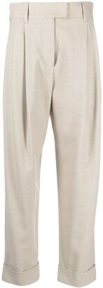 Cropped-Leg Trousers-AC