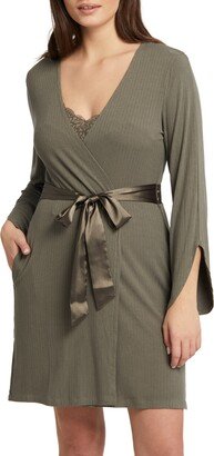 Whisper Pointelle Rib Robe