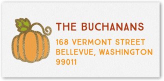 Address Labels: Gourdgeous Feast Address Label, Beige, Address Label, Matte