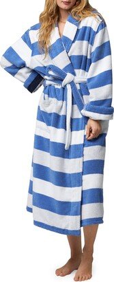 Stripe Cotton Terry Robe-AA