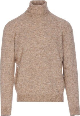 Turtleneck Knitted Jumper-BB