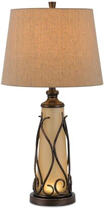 150W 3-Way Taylor Table Lamp with 1W Led