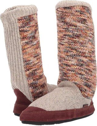 Slouch Boot (Sunset Cable Knit) Women's Slippers