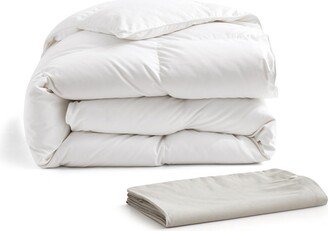 Downproof 600 Fill Power All Season Down Comforter, Twin