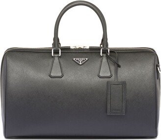 Saffiano leather holdall-AA