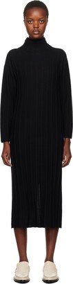 Black Arezzo Midi Dress