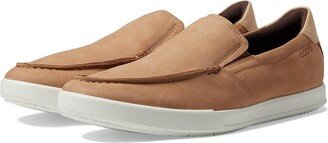 Cathum Moc Toe Slip-On Sneaker (Cashmere/Powder) Men's Shoes