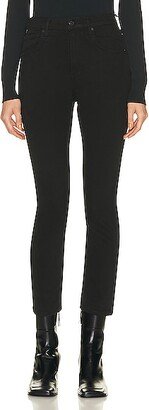 Jolene High Rise Vintage Slim in Black