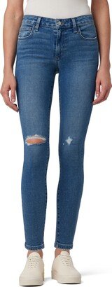 Curvy Distressed Skinny Jeans