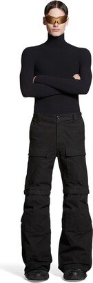 Flared Cargo Pants