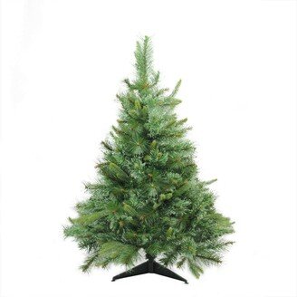 Northlight Full Ashcroft Cashmere Pine Unlit Artificial Christmas Tree, 3'