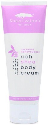 Shea Yeleen Lavender Honeysuckle Shea Body Cream, 3.4-oz.