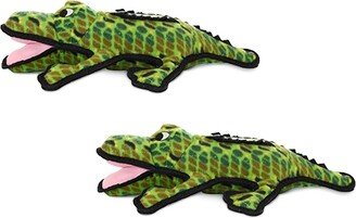 Tuffy Ocean Creature Alligator, 2-Pack Dog Toys