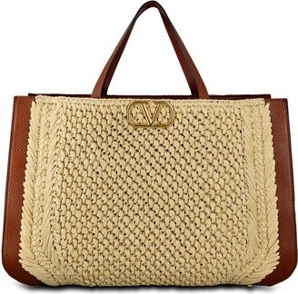 VLogo Signature Top Handle Bag-AC