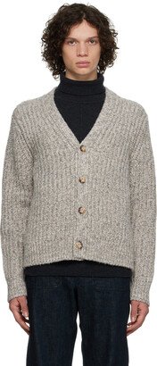 Gray Rib Cardigan