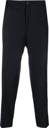 Tapered-Leg Cropped Trousers-AG