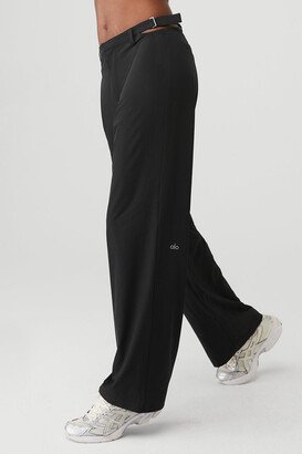 Mid-Rise Showdown Trouser in Black, Size: 2XS |