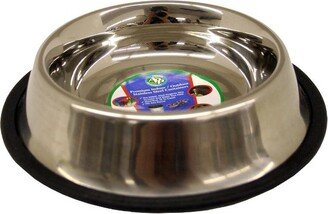 Non-Tip Stainless Steel Bowl 16 oz