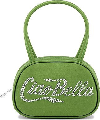 Superamini Bella Satin Bag in Green