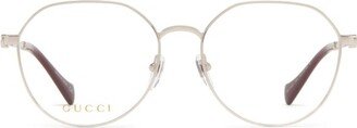 Oval Frame Glasses-AU