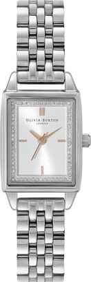 Classics Rectangular Bracelet Watch, 20mm