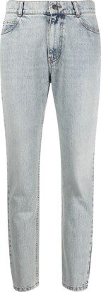 Cropped Slim-Cut Jeans-AC