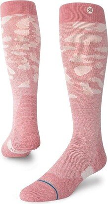 Snowed Inn (Dusty Rose) Crew Cut Socks Shoes