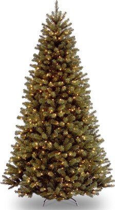 National Tree Company 9' Power Connect North Valley Spruce Tree with Light Parade Led Lights