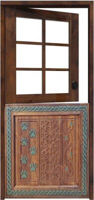 Custom Hand Carving Dutch Doors,