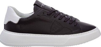 Temple Veau Lace-Up Sneakers-AB