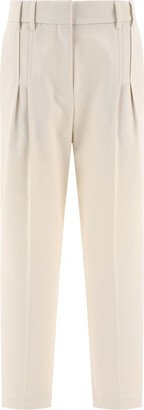 Pleated tailored trousers-AI