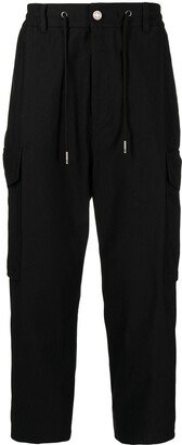 Cropped Tapered Trousers-AK