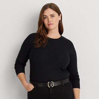 Lauren Woman Ralph Lauren Stretch Long-Sleeve Tee