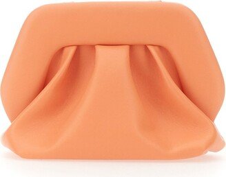 Gea Vegan Ruched Clutch Bag