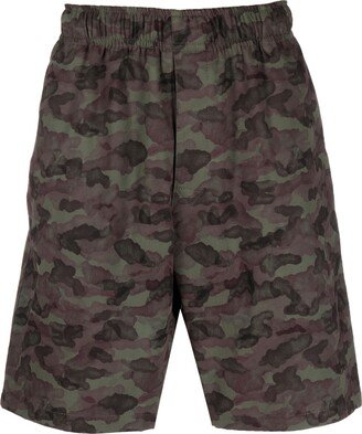 Above-Knee Cotton Shorts