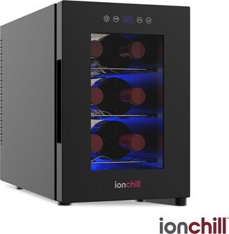 IonChill 6-Bottle Wine Cooler 13-Liter Mini Fridge