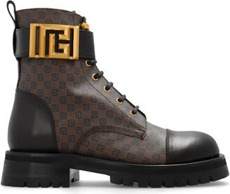 Mini Monogram Romy Army Boots