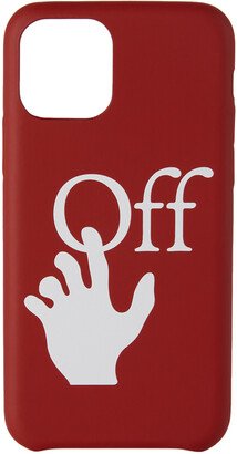 Red Hands Off iPhone 11 Pro Case-AB