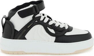 S-Wave 2 High-Top Panelled Sneakers