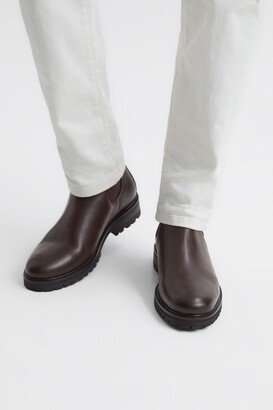 Leather Chelsea Boots-EJ