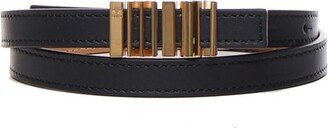 Graphic Belt In Classic Calf Leather