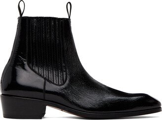 Black Bailey Chelsea Boots