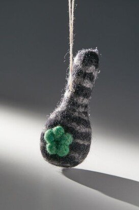 Felted Pipe Ornament