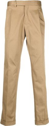 Cotton Tapered-Trousers