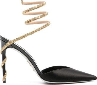 Margot 120mm crystal-embellished pumps