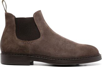 slip-on suede Chelsea boots-AA