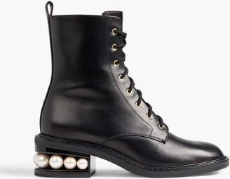 Casati embellished leather combat boots