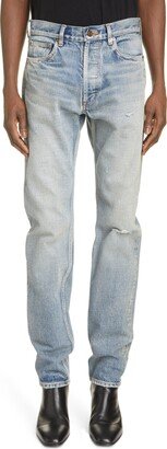 Distressed Relaxed Fit Jeans-AA