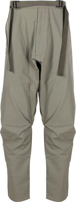 Schoeller® Dryskin™ tapered drop-crotch trousers