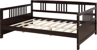 Wood Daybed Full Size Daybed with Support Legs